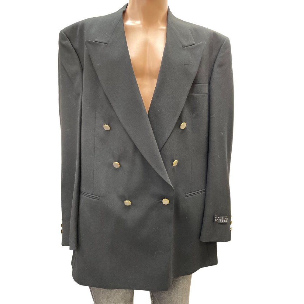 Perry Ellis Men's Black Suit Jacket Size 44L NWT SKU 946
